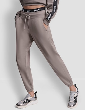 Pants slim Dkny con agujeta para mujer