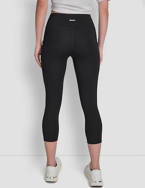 Legging Dkny a la cintura con pretina para mujer