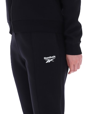 Pants regular Reebok Brielle Pintuck con agujeta para mujer
