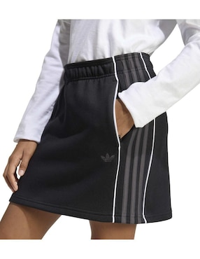Falda corta Adidas Originals a la cintura