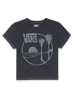 Playera manga corta Vans cuello redondo para mujer