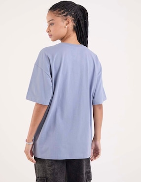 Playera manga al codo Vans cuello redondo para mujer