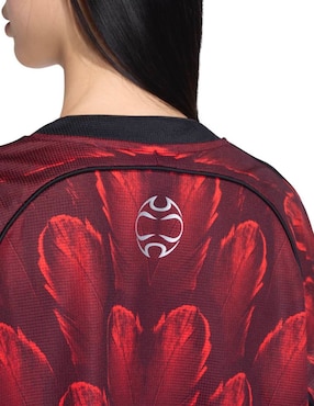 Playera manga al codo Adidas Originals cuello redondo para mujer