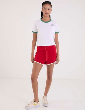 Short Champion de algodón para mujer