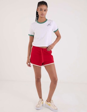 Short Champion de algodón para mujer