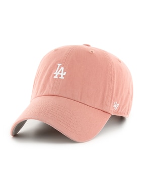 Gorra visera curva correa ajustable casual 47 Brand Base Runner 47 Clean Up MLB Los Angeles Dodgers adulto