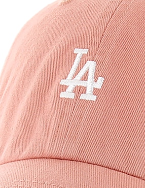 Gorra visera curva correa ajustable casual 47 Brand Base Runner 47 Clean Up MLB Los Angeles Dodgers adulto