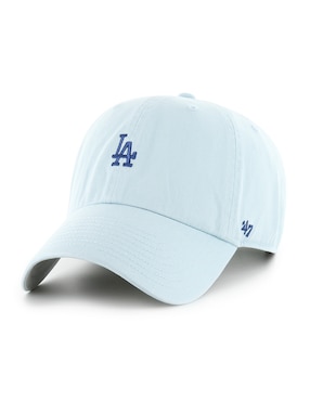 Gorra visera curva correa ajustable casual 47 Brand Base Runner 47 Clean Up MLB Los Angeles Dodgers adulto
