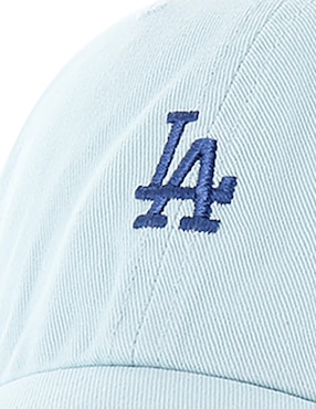 Gorra visera curva correa ajustable casual 47 Brand Base Runner 47 Clean Up MLB Los Angeles Dodgers adulto