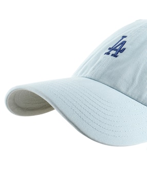 Gorra visera curva correa ajustable casual 47 Brand Base Runner 47 Clean Up MLB Los Angeles Dodgers adulto