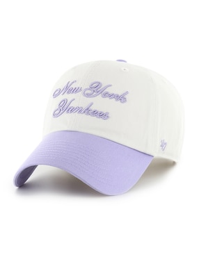 Gorra visera curva correa ajustable casual 47 Brand Gelato TT 47 Clean Up MLB New York Yankees adulto