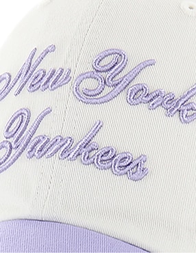 Gorra visera curva correa ajustable casual 47 Brand Gelato TT 47 Clean Up MLB New York Yankees adulto