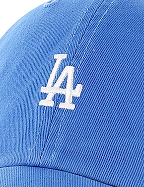 Gorra visera curva correa ajustable casual 47 Brand MLB Los Ángeles Dodgers para adulto