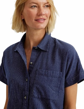 Camisa Eddie Bauer manga corta para mujer
