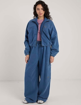 Chamarra rompevientos Reebok para mujer