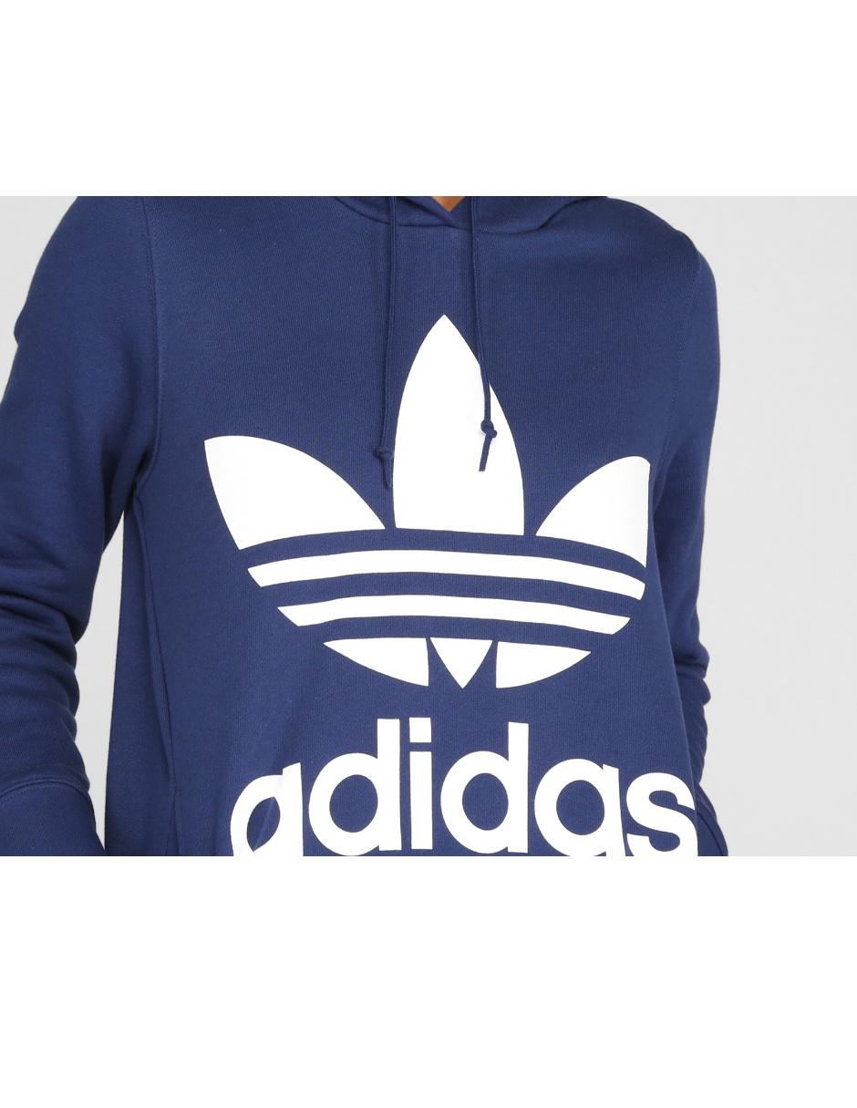 Sudadera Adidas Originals azul con bolsillos en Liverpool