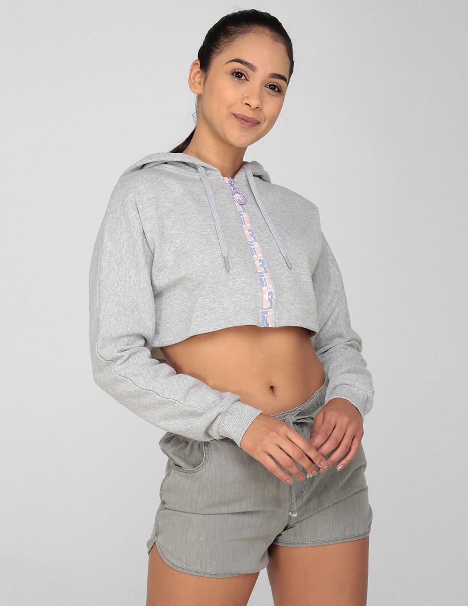 sudadera fila gris