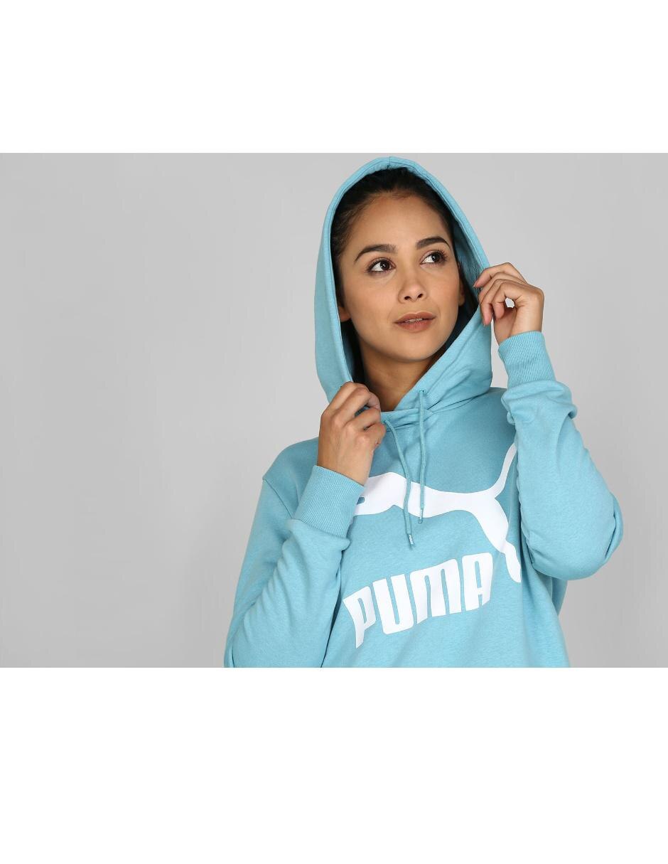 Sudadera Puma azul jaspeada en Liverpool
