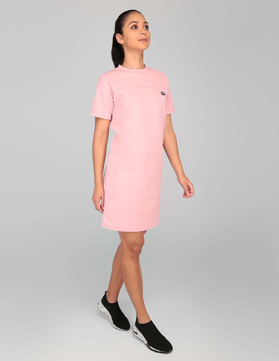 vestido puma rosa