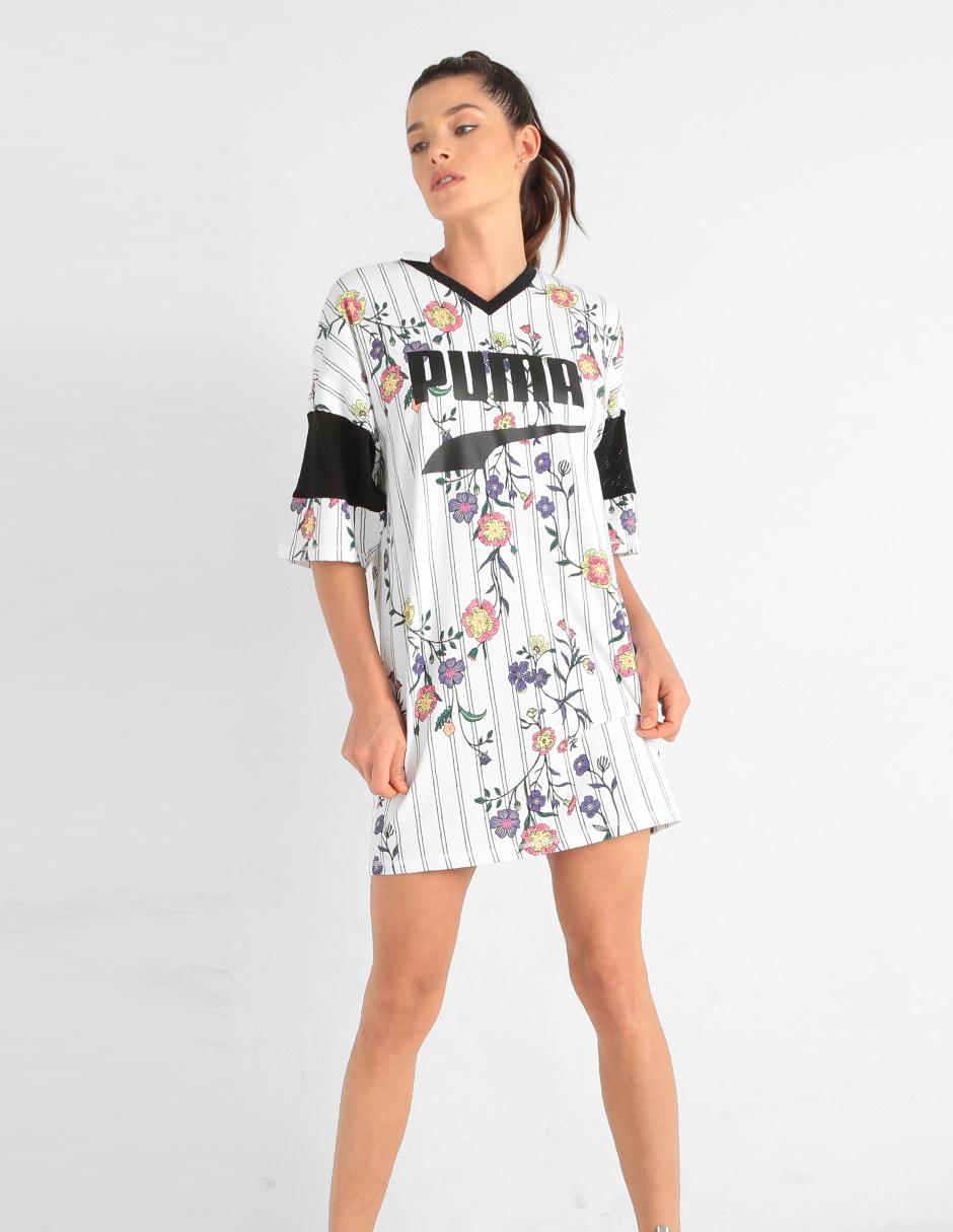 vestido puma retro