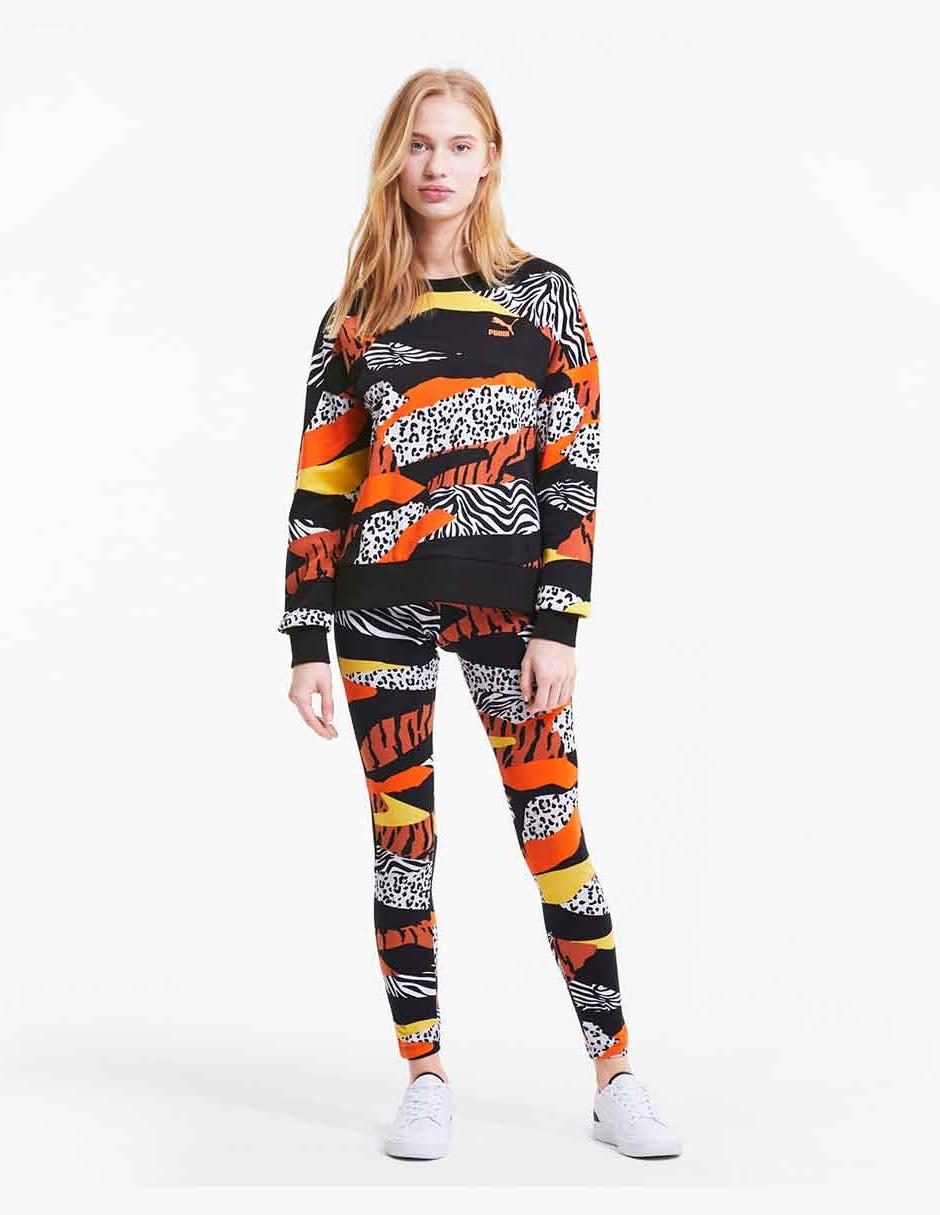 sudadera puma animal print