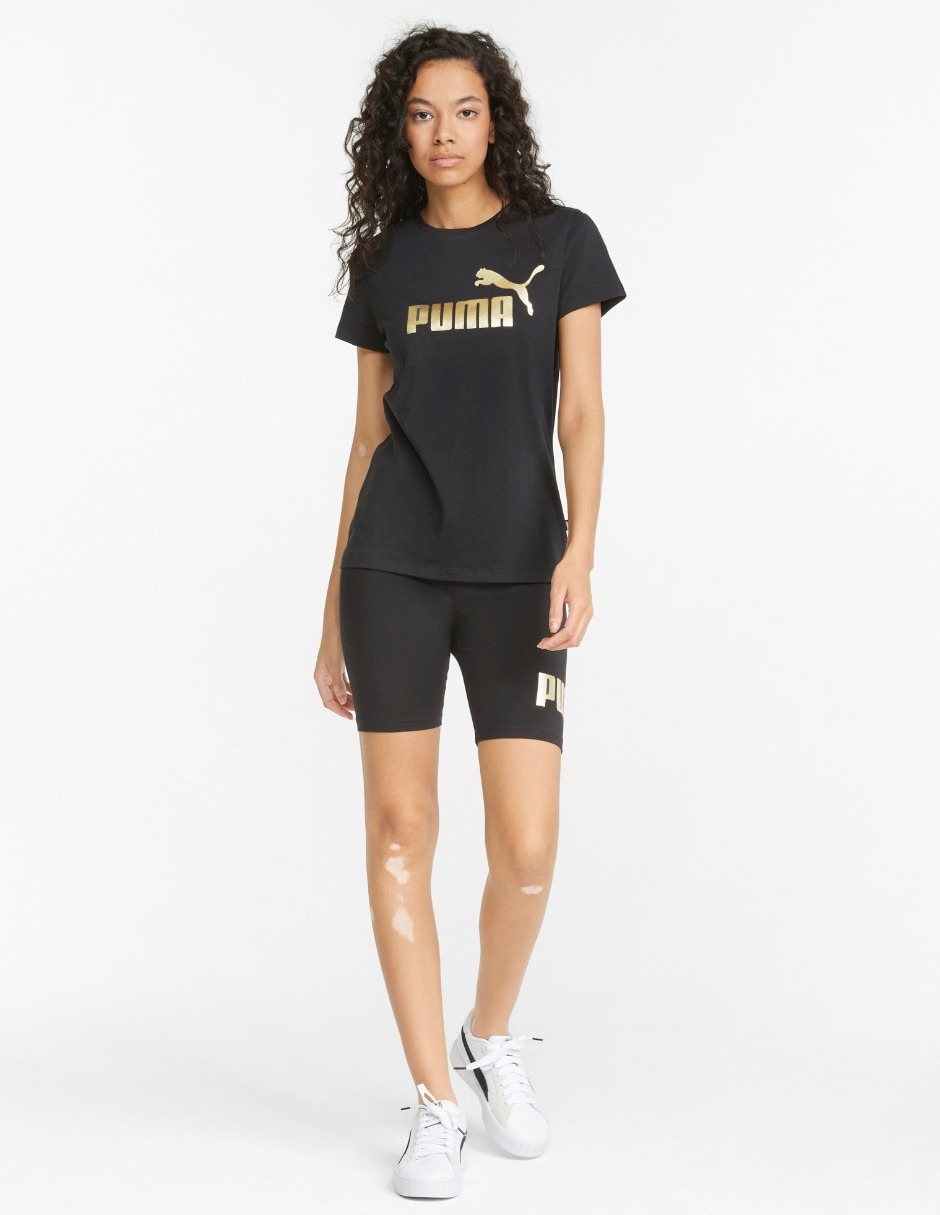 Playera manga corta cuello redondo para mujer 4