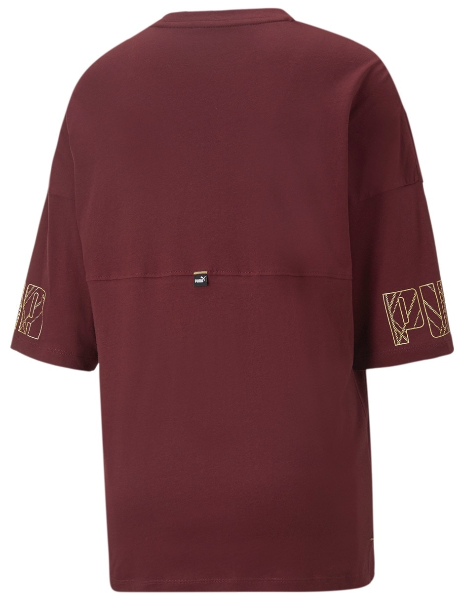 Playera manga corta Power Deco cuello redondo para mujer 2