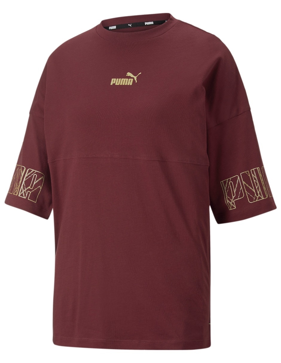 Playera manga corta Power Deco cuello redondo para mujer 7