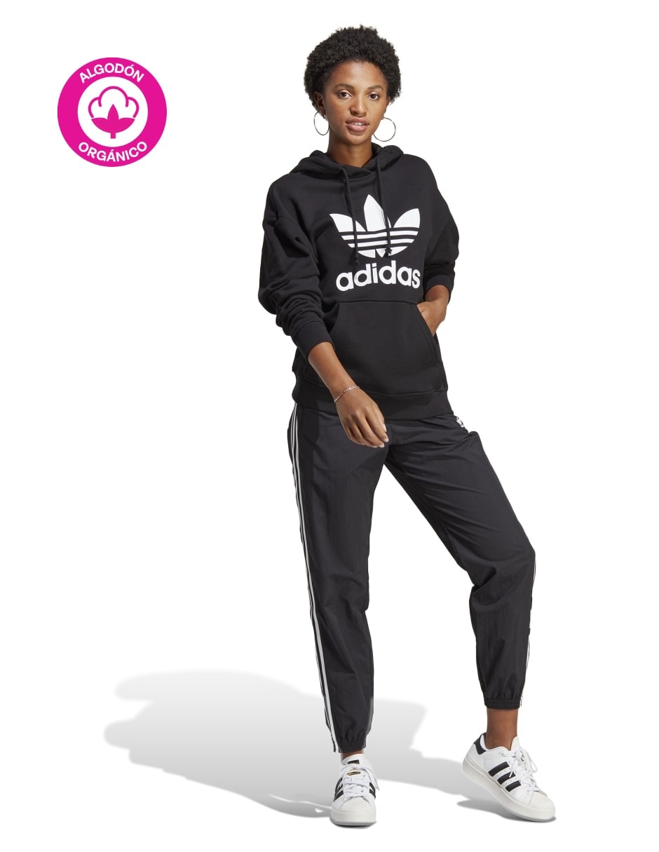Sudadera con capucha y bolsa para mujer 5