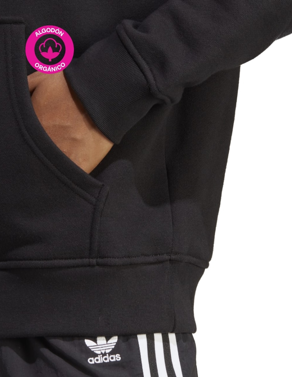 Sudadera con capucha y bolsa para mujer 6
