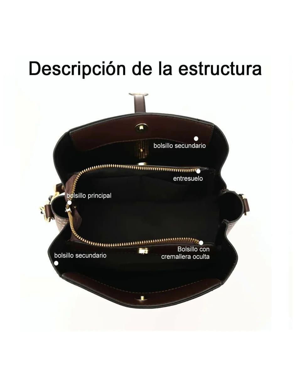 Bolsa crossbody de cuero para mujer 4