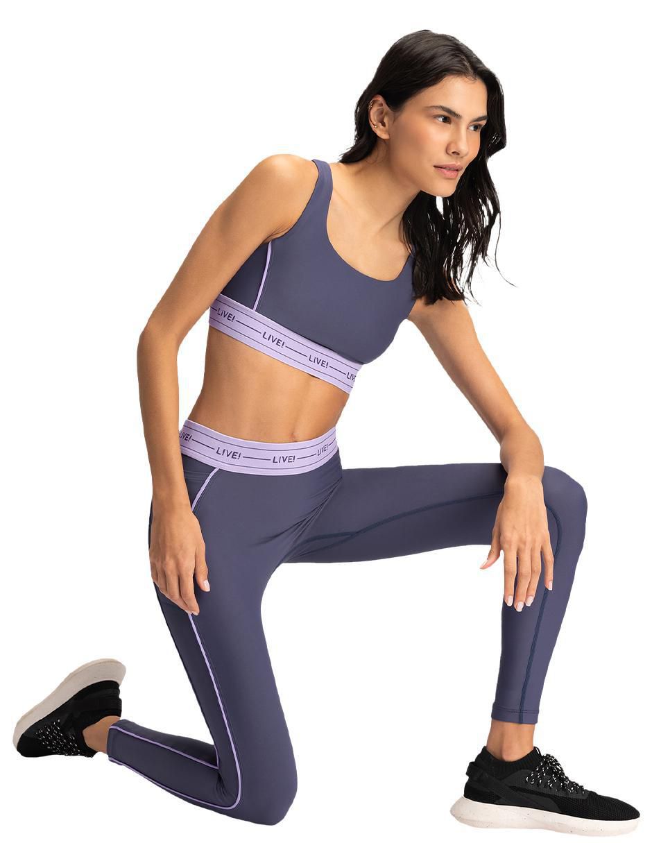Legging a la cadera con elástico para mujer 4