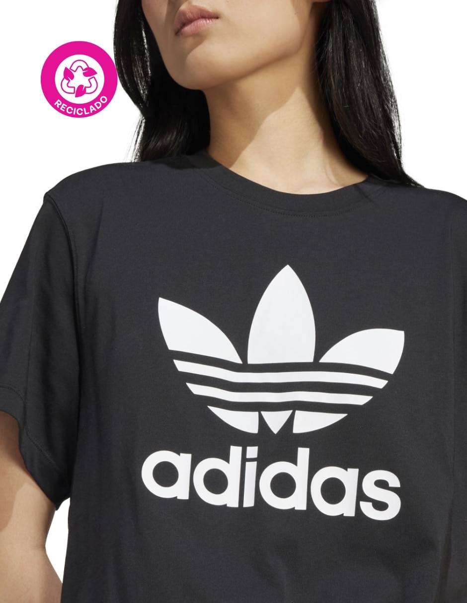 Playera manga corta Trfl Tee Boxy cuello redondo para mujer 6