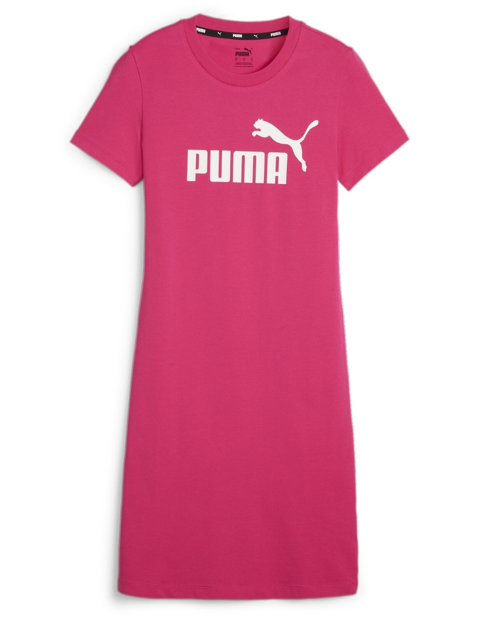 Vestido corto casual ESS Slim Tee Dress para mujer 7