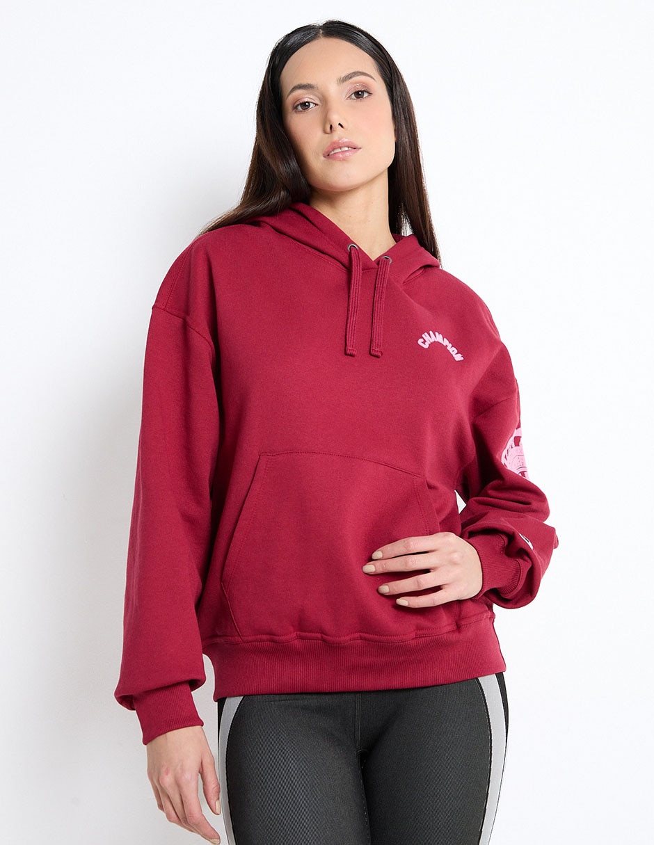 Sudadera roja champion online