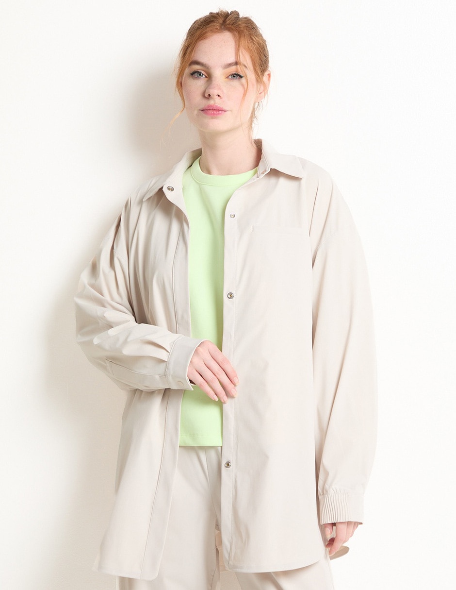 Blusa manga larga para mujer