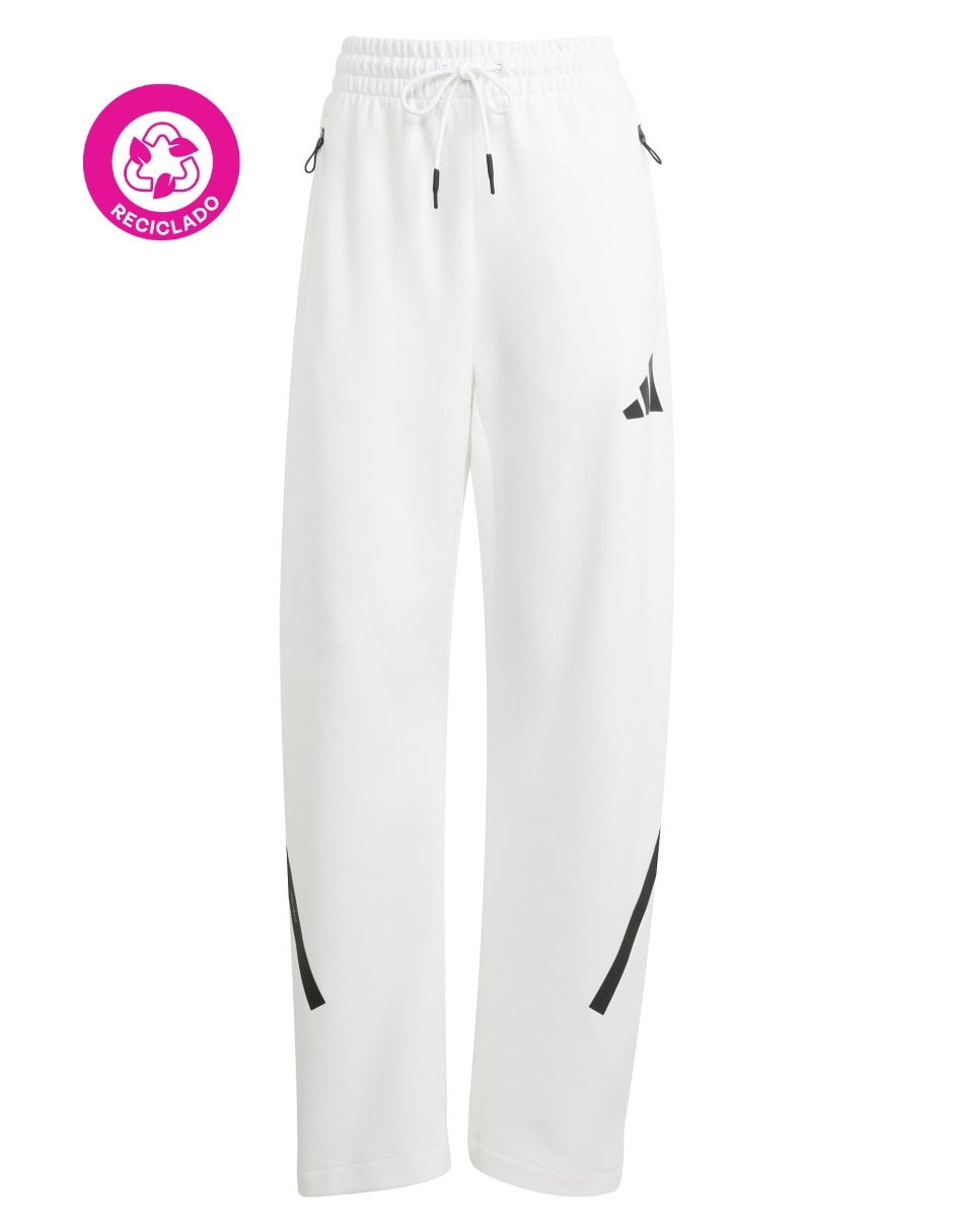 Pants regular con elástico para mujer 2