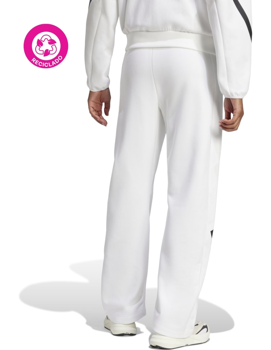 Pants regular con elástico para mujer 4