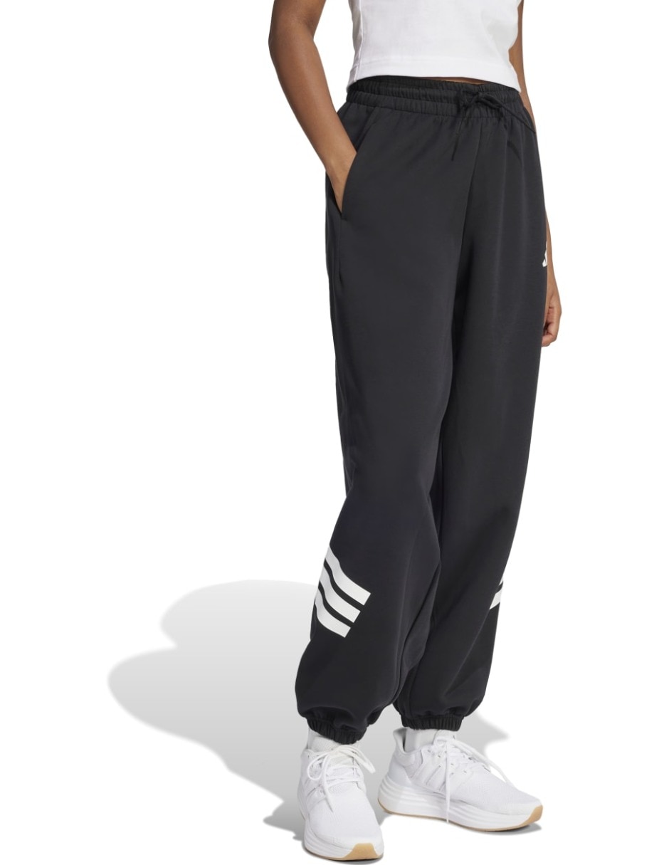 Pants regular con elástico para mujer 4