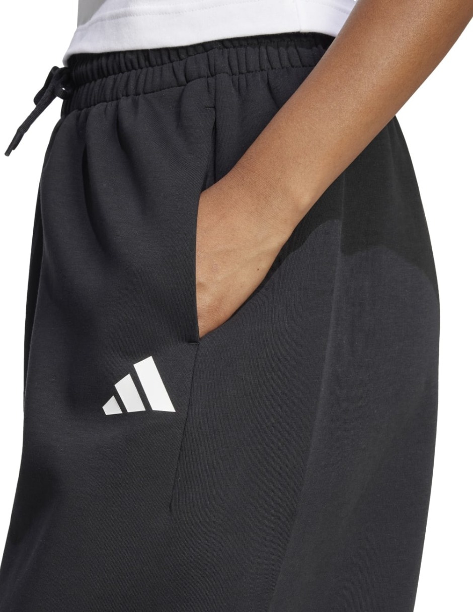 Pants regular con elástico para mujer 5