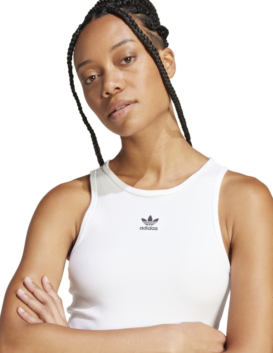 Playera Trefoil Essentials cuello redondo para mujer 6