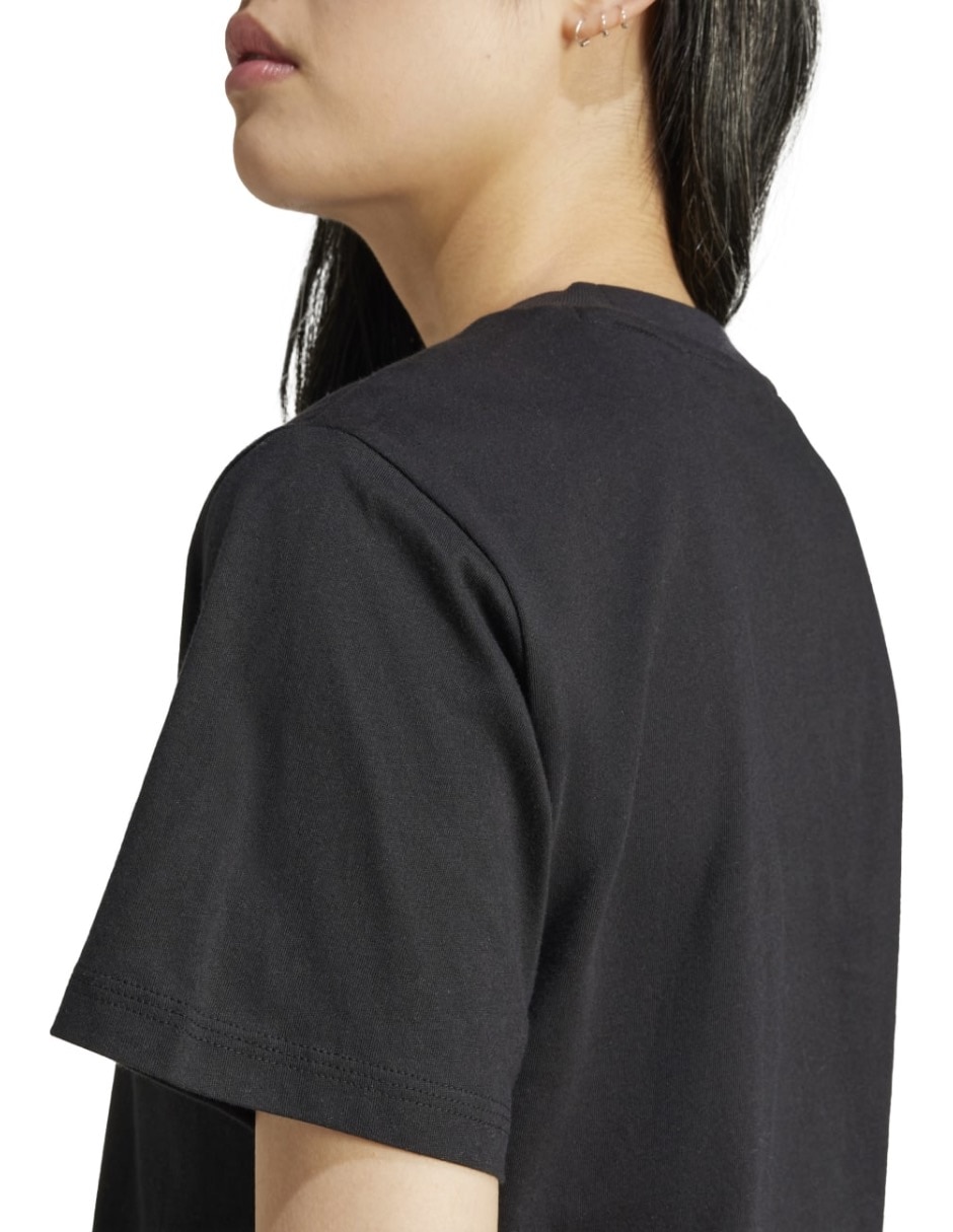 Playera manga corta Esenciales cuello redondo para mujer 6