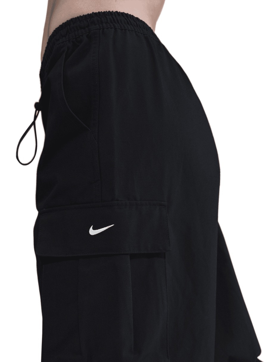 Pants regular con elástico para mujer 4