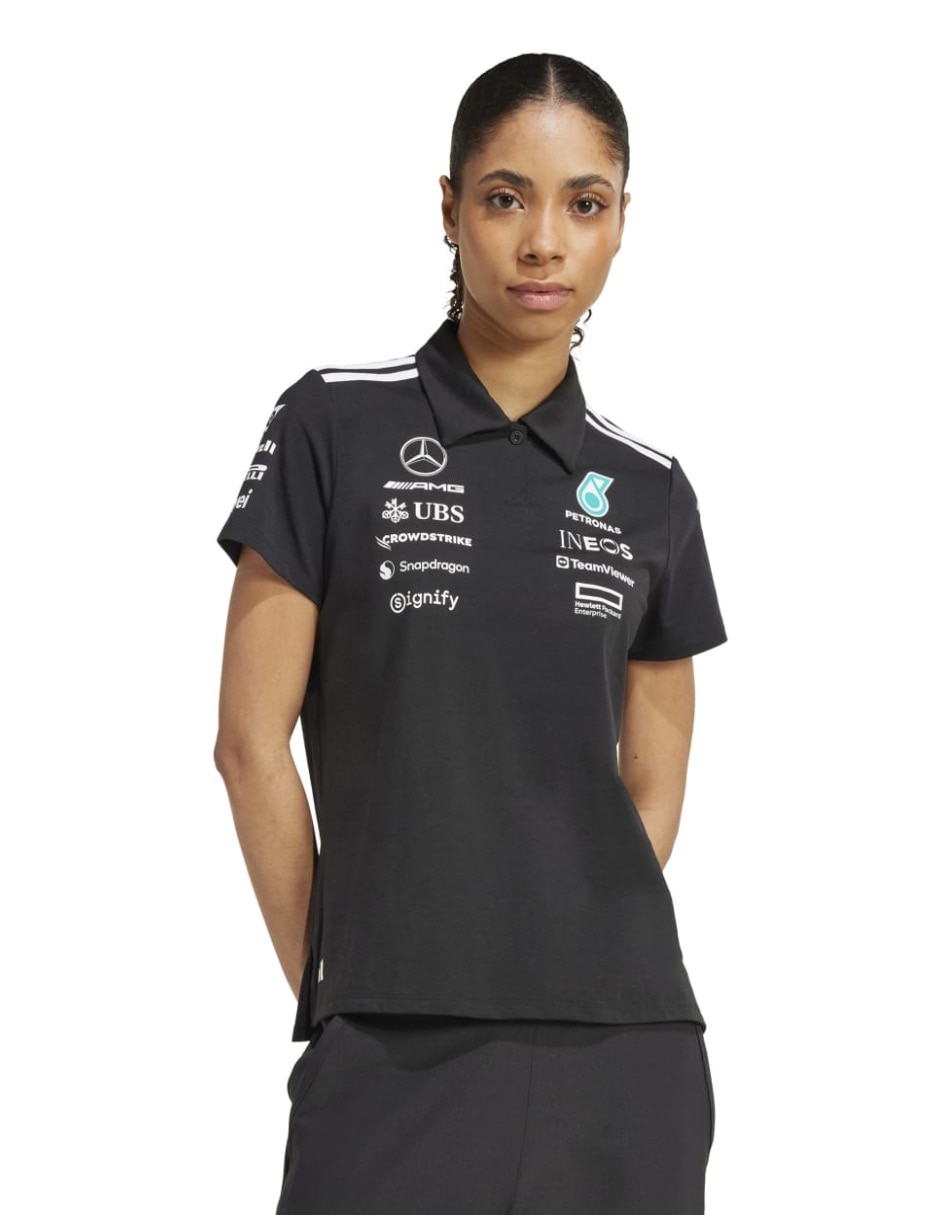 Playera manga corta Dc Brackley cuello polo para mujer Playera manga corta Dc Brackley cuello polo para mujer