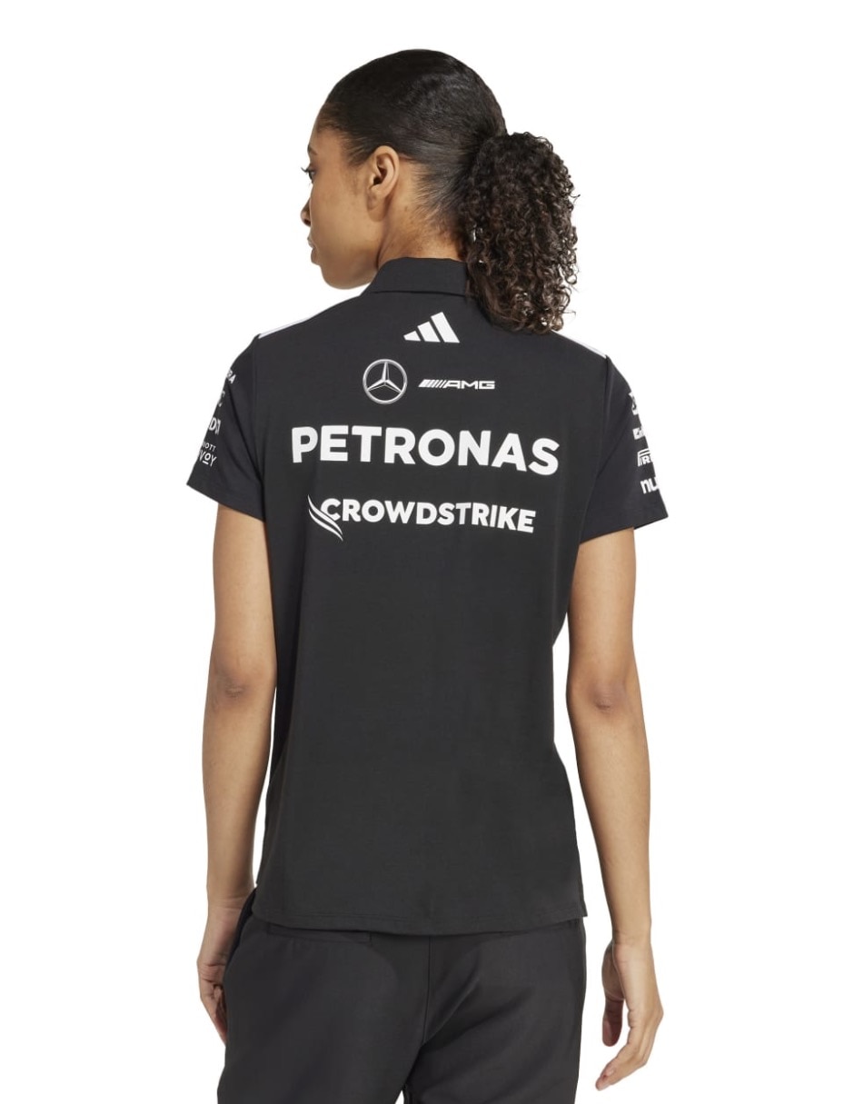 Playera manga corta Dc Brackley cuello polo para mujer 3