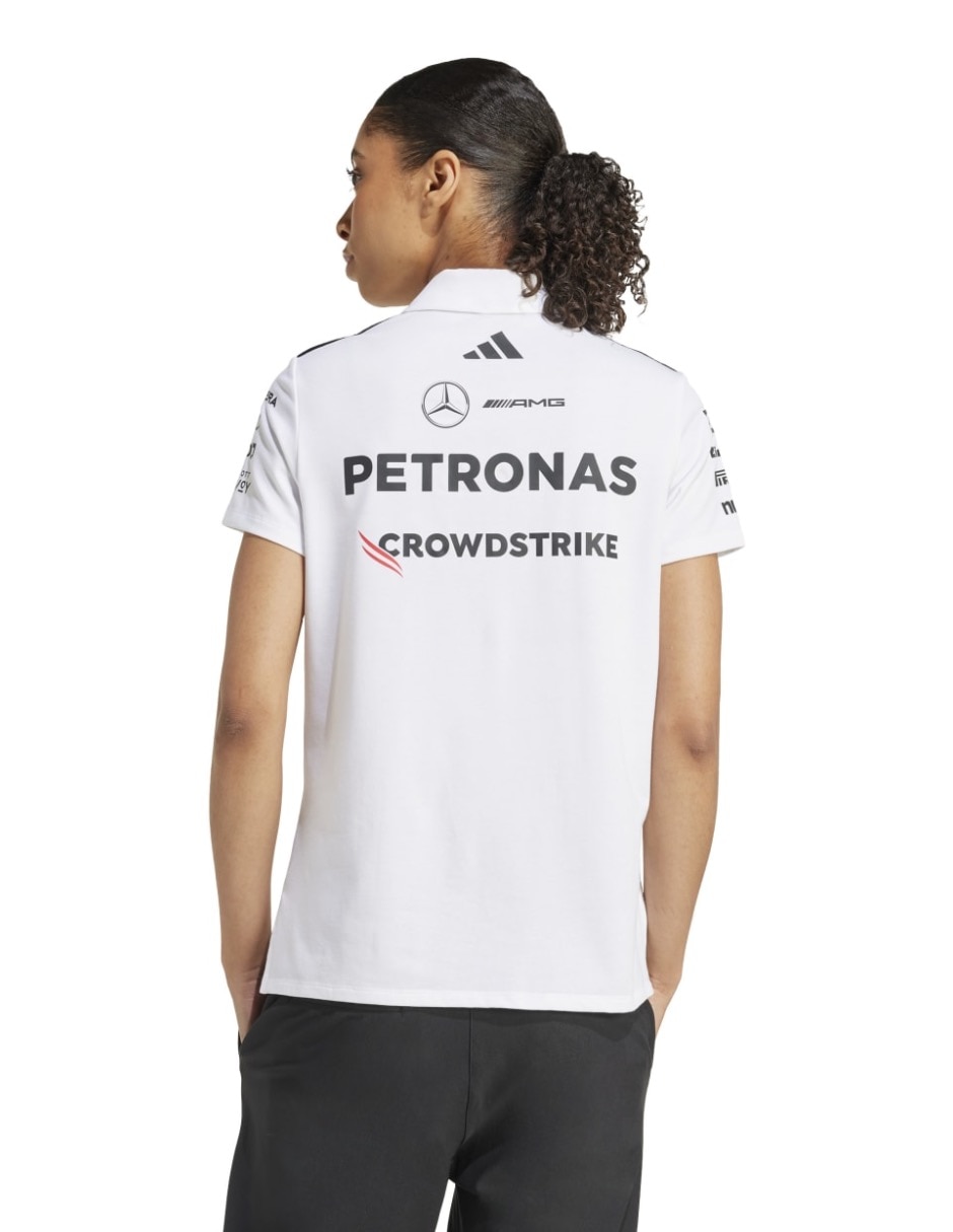 Playera manga corta Dc Brackley cuello polo para mujer 3