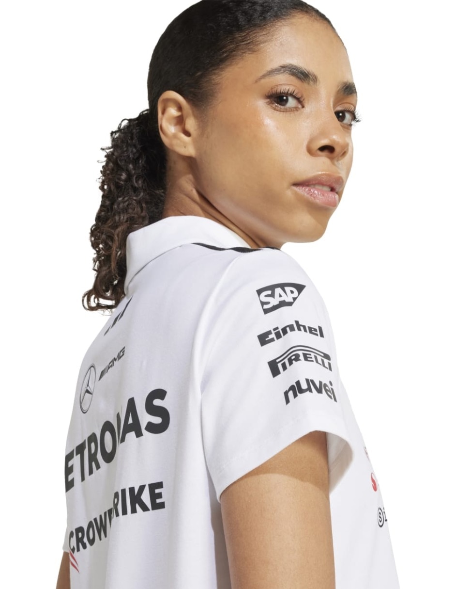 Playera manga corta Dc Brackley cuello polo para mujer 6