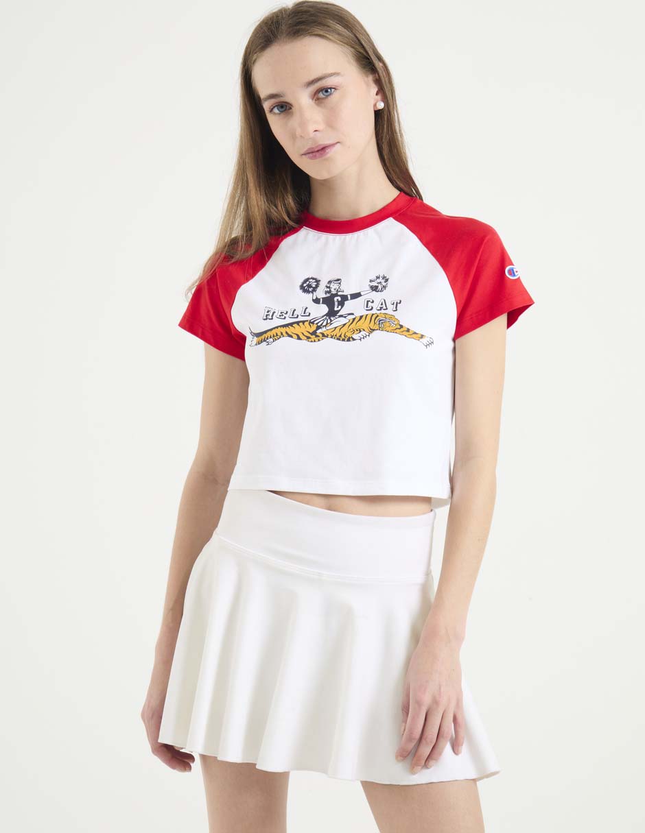 Playera manga corta Champion para mujer