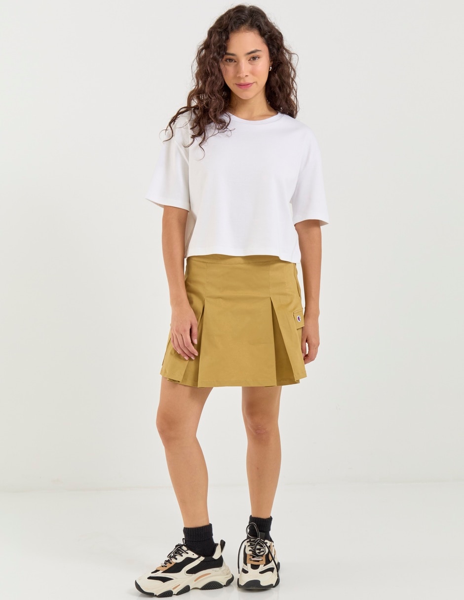 Falda short corta a la cintura 3