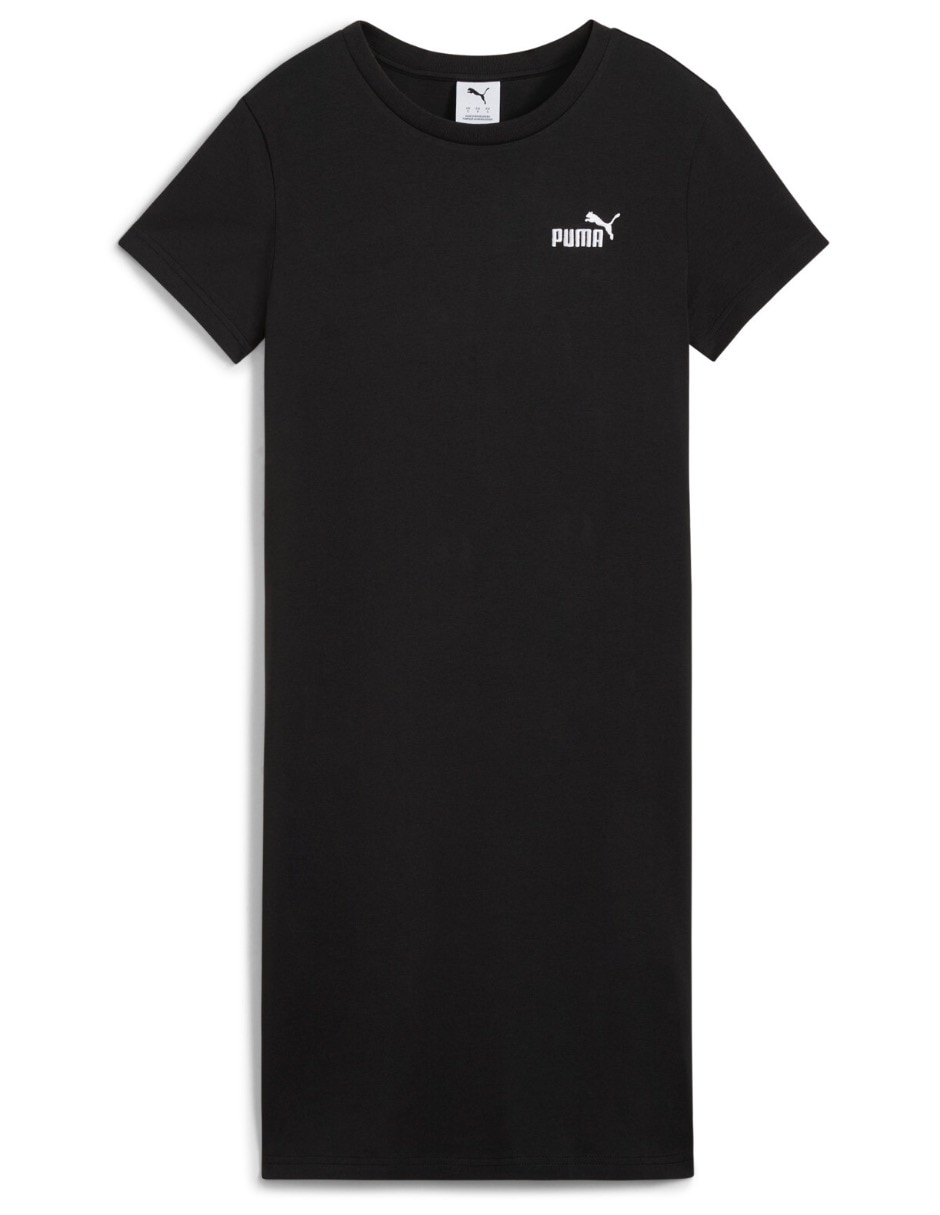 Vestido corto athleisure Ess Small No 1 Logo Slim Dress para mujer 7